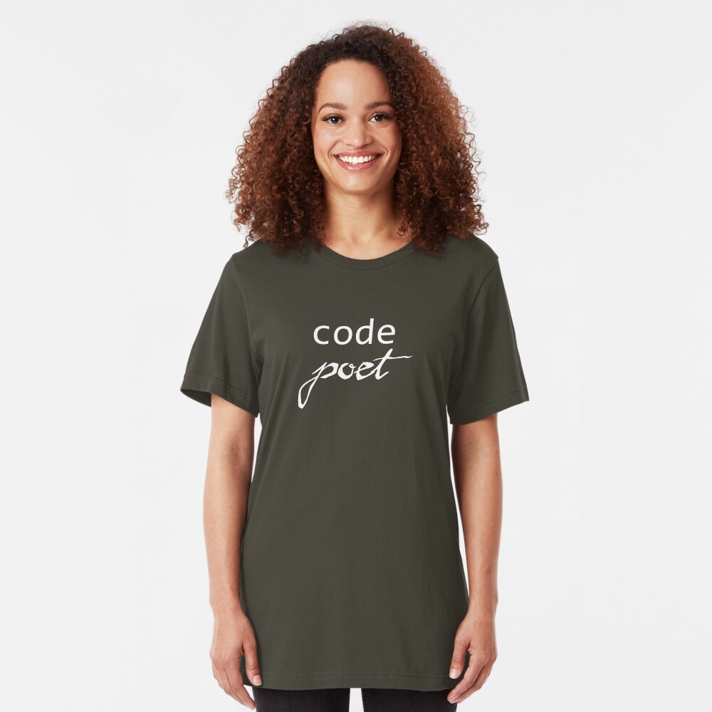 Code Poet Slim Fit T-Shirt