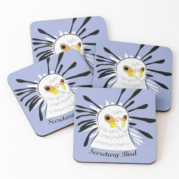 Item preview, Secretary Bird Simple Vector Art designed and sold by NaoZ.