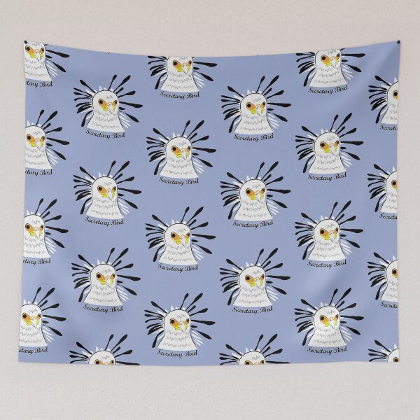 Item preview, Secretary Bird Simple Vector Art designed and sold by NaoZ.