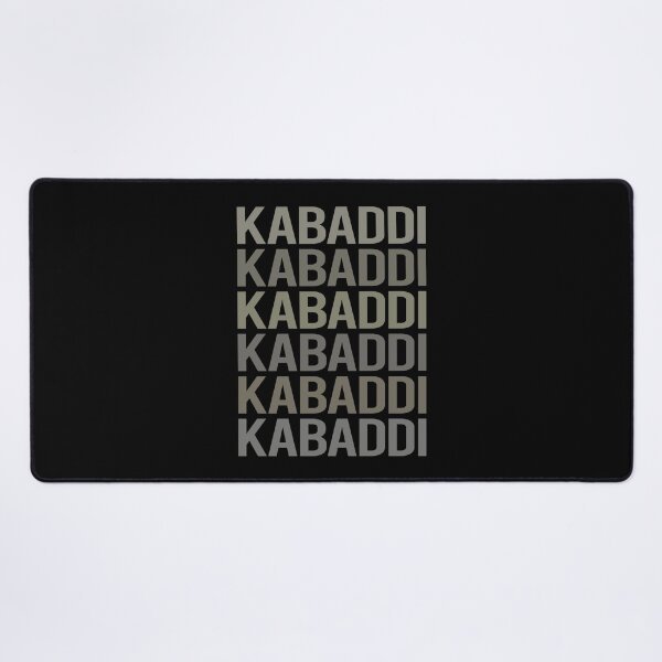 Item preview, Gray Text Art Kabaddi designed and sold by StoreCalamity.