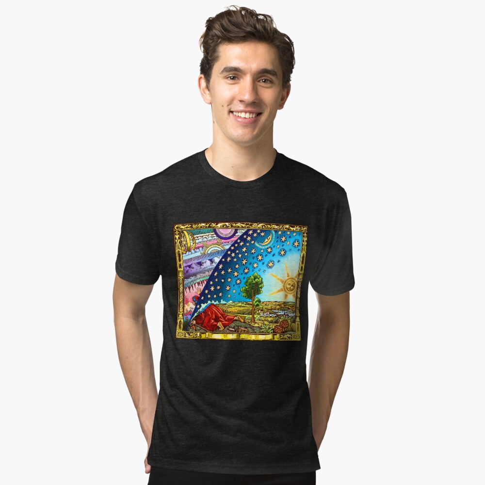 Item preview, Tri-blend T-Shirt designed and sold by flatearth1111.