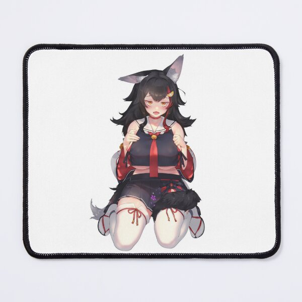 Ookami Mio 大神ミオ Mio-mama Mion Miosha, hololive Gamers holoJP, Vtuber  Virtual r, Thighs Underboobs Underboob Brunette Wolfgirl Wolf Girl   iPad Case & Skin for Sale by Risumu