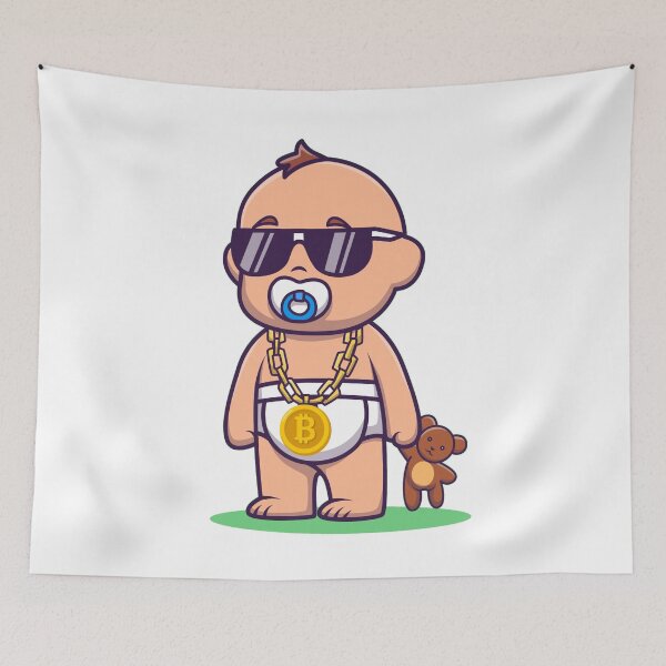 Item preview, Born to Crypto - Funny Crypto designed and sold by iamwowie.