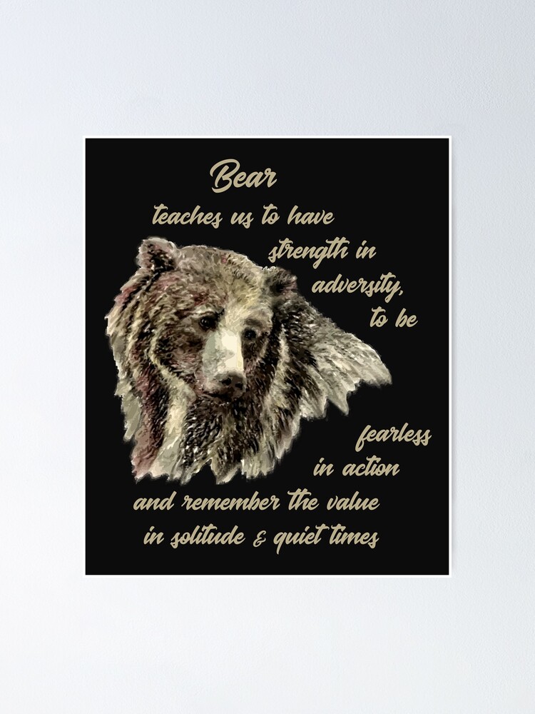 Bear Totem Animal Spirit Guide 