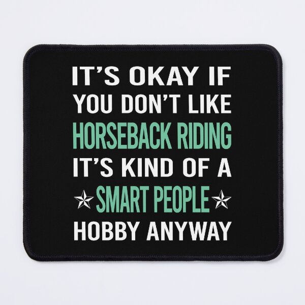 Item preview, Smart People Hobby Horseback Riding Horse Riding designed and sold by AcostaLethalDo.