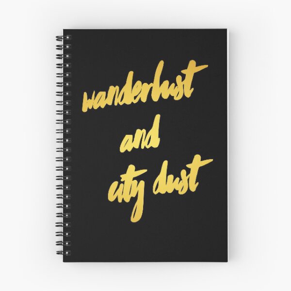 Item preview, wanderlust and city dust designed and sold by ciara-doodles.