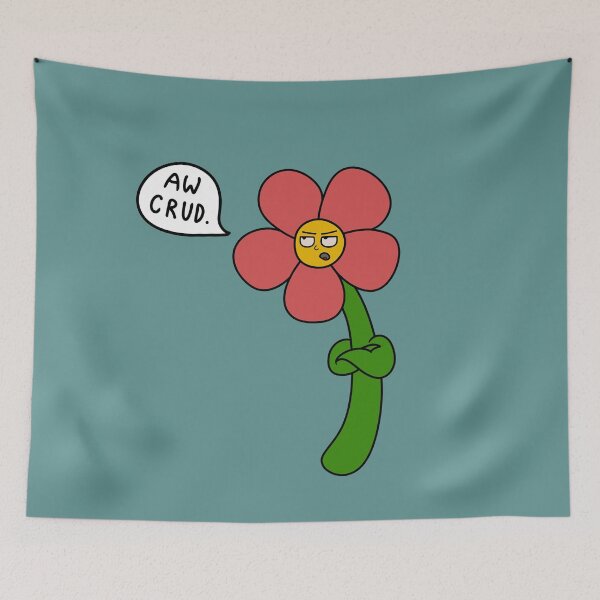 Item preview, "AW CRUD" Sour Flower (Blue) designed and sold by GarbageCat.
