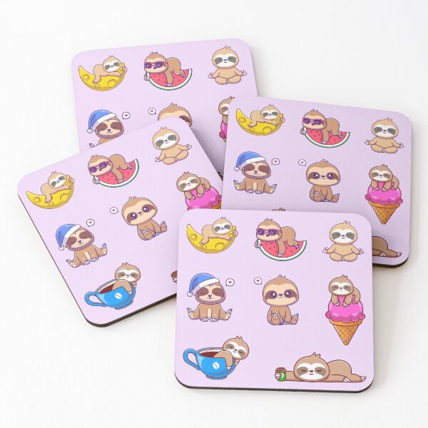 Item preview, Kawaii Sloth Pack designed and sold by everything4eva.