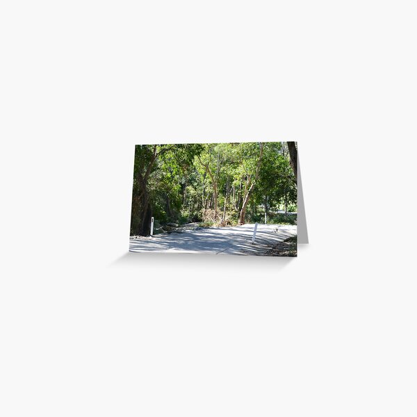 Country road South East Queensland Greeting Card