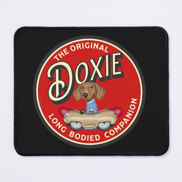 Item preview, Buster Dachshund in Red Circle designed and sold by Danny Gordon.