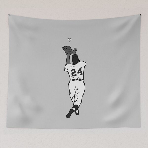 Item preview, Willie Mays "The Catch" (Black and White) designed and sold by RatTrapTees.