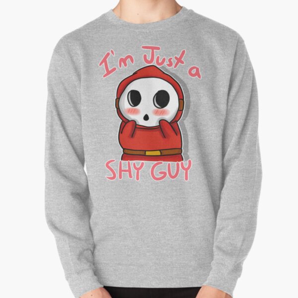 shy guy hoodie