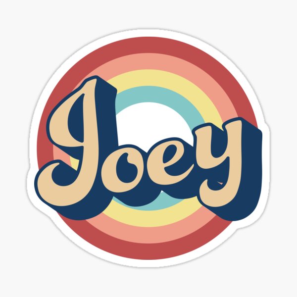 "Joey Name " Sticker for Sale by Designian Redbubble