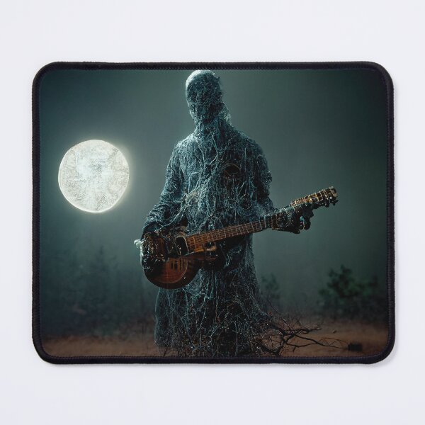Item preview, Haunted man plays guitar designed and sold by Kirsberry.