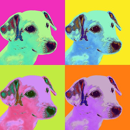 &quot;Popart Dog Warhol Style Hund, Pop Art&quot; Posters by STYLESYNDIKAT