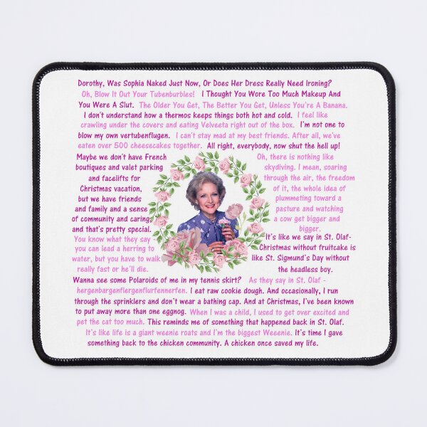 Item preview, Rose Nylund Quotes designed and sold by GiantSquid1.