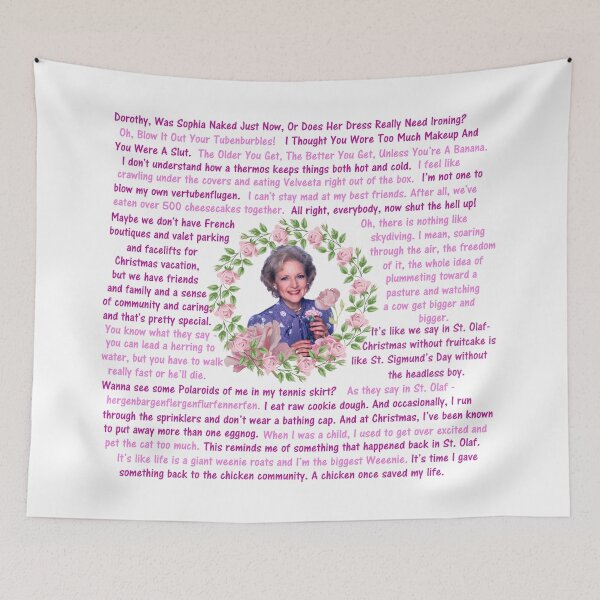 Item preview, Rose Nylund Quotes designed and sold by GiantSquid1.