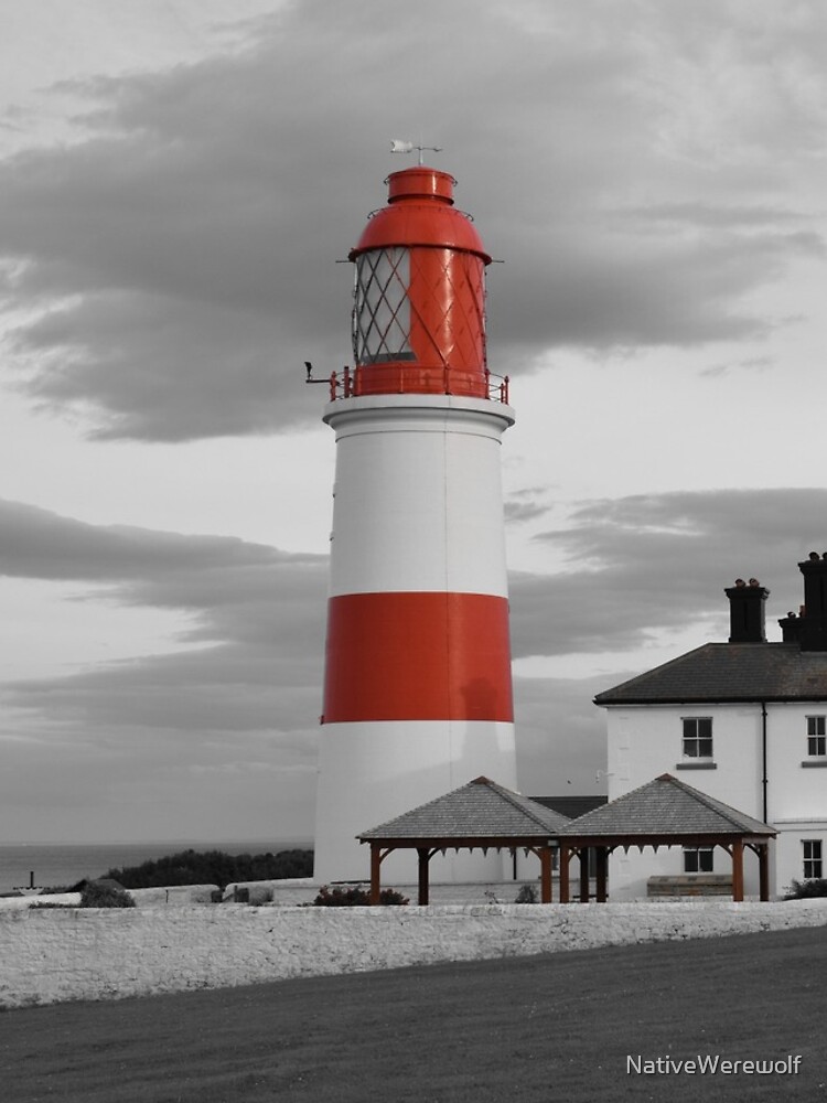 Thumbnail 5 of 5, iPhone Case, Red Lighthouse designed and sold by NativeWerewolf.