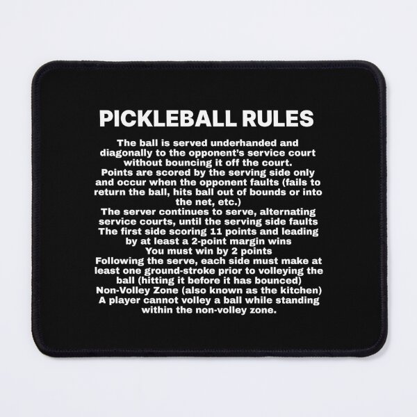 Item preview, Pickleball Rules designed and sold by Pickleballmama.