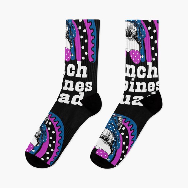 Item preview, Funny Peace Loves Lunch Lady Love food cooking rainbow designed and sold by Mac Store.