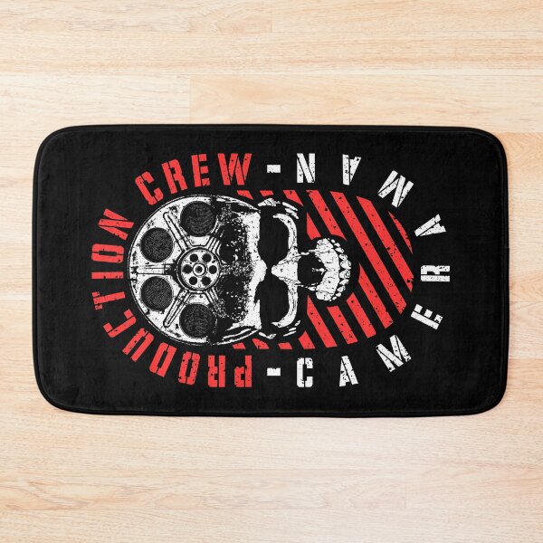 Item preview, Production Crew Cameraman Movie Filmmaker Halloween Skull designed and sold by GrandeDuc.