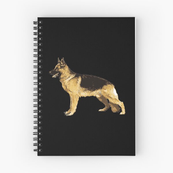 Item preview, German Shepherd Dog Dogs Animals Art Paint Draw Design designed and sold by BK-Fishing.
