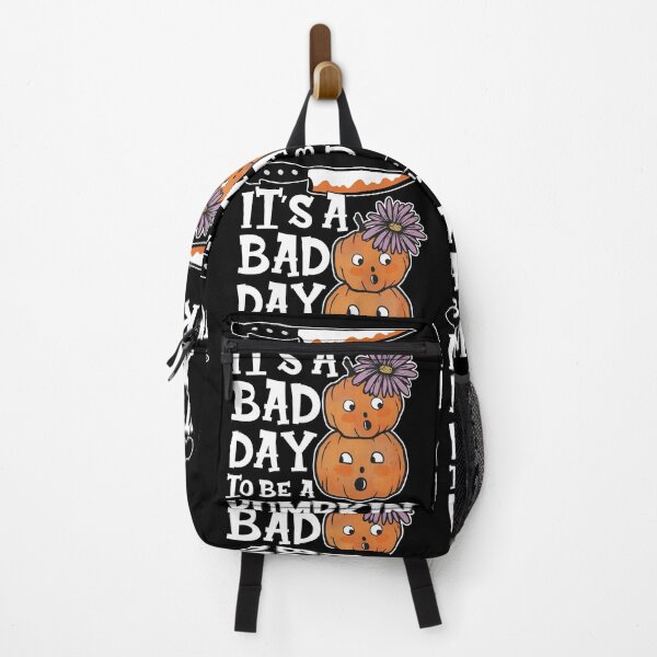 Item preview, It's A Bad Day To Be A Pumpkin Funny Halloween Carving designed and sold by GravitiTees.