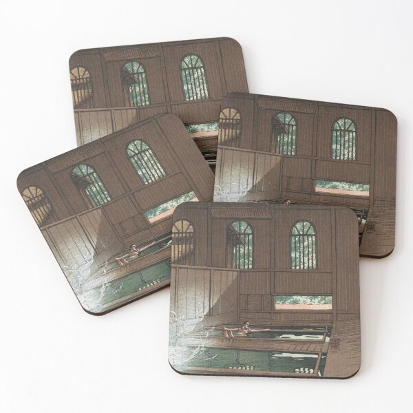 Item preview, Hoshi Hotsprings in Joshu by Kawase Hasui designed and sold by Takeda-art.