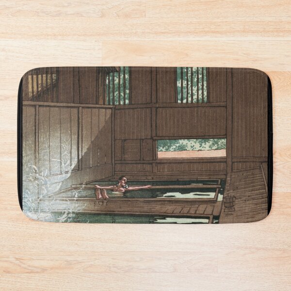 Item preview, Hoshi Hotsprings in Joshu by Kawase Hasui designed and sold by Takeda-art.