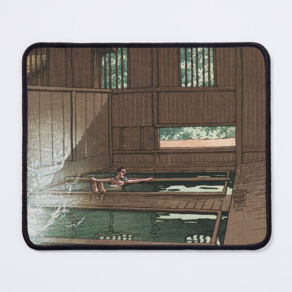 Item preview, Hoshi Hotsprings in Joshu by Kawase Hasui designed and sold by Takeda-art.