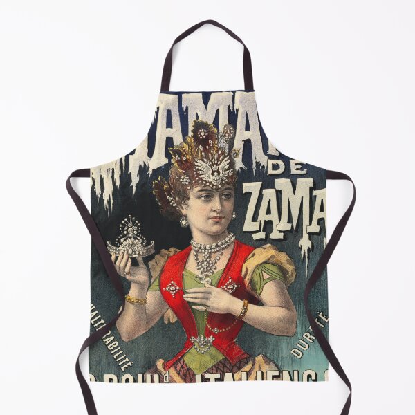 Item preview, DIAMANT DE ZAMA 1889 Vintage French Theater Poster Art designed and sold by retroposters.