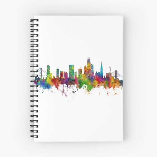 Item preview, San Francisco California Skyline Transparent Background designed and sold by ArtPrints.