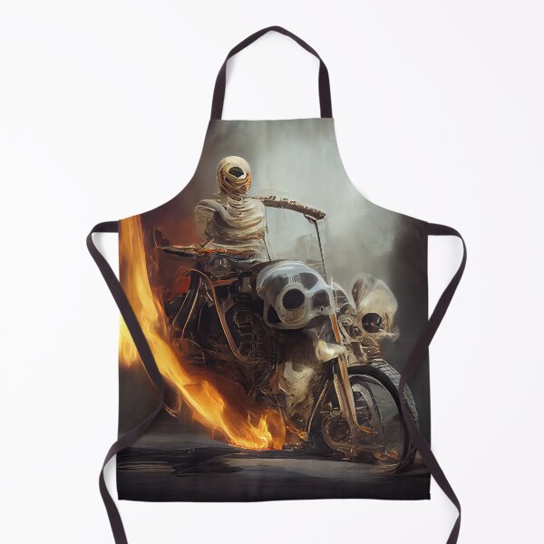 Item preview, Skeleton on a motorcycle from hell. designed and sold by mrlongfield.