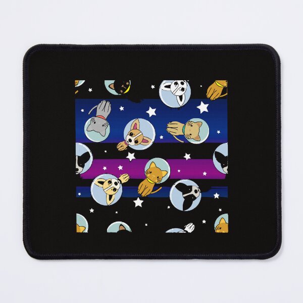 Item preview, Cute Space Cats And Dogs Background Pattern Seamless designed and sold by jerriepaep0.