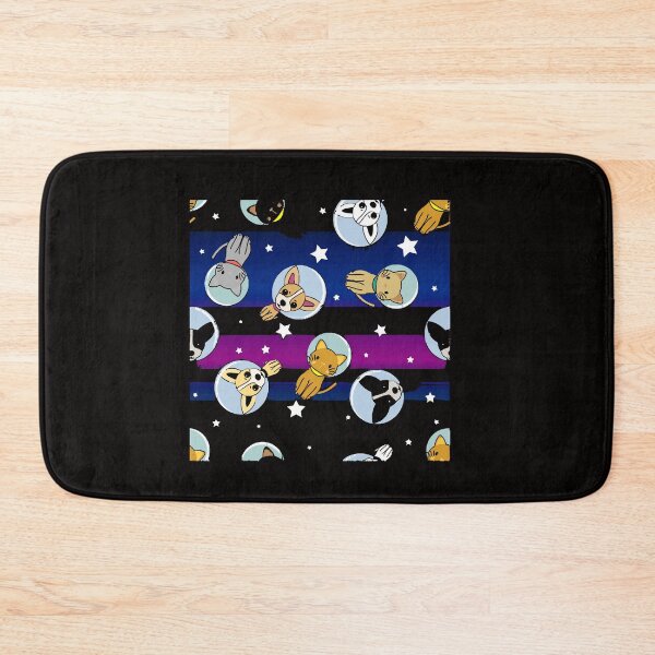 Item preview,  Cute Space Cats And Dogs Background Pattern Seamless  designed and sold by jerriepaep0.