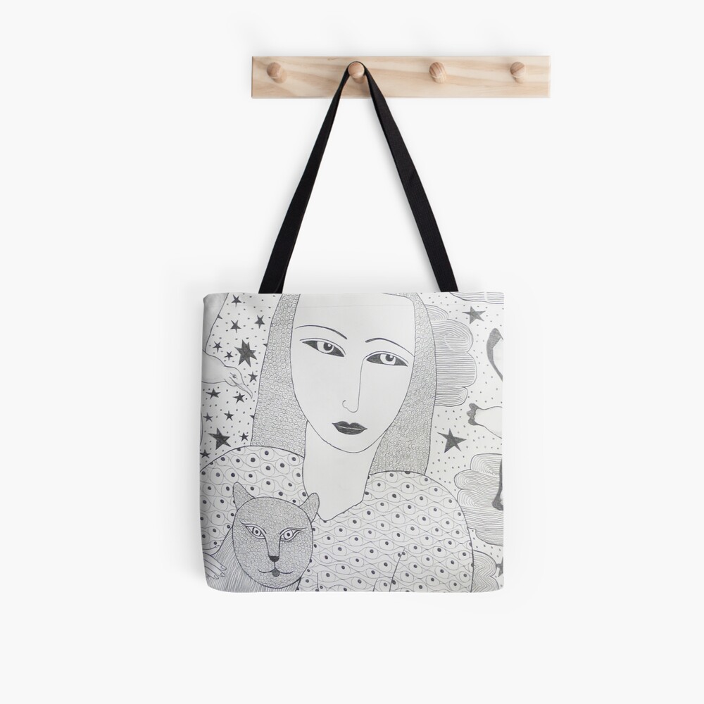 Aperçu de l'œuvre Tote bag doublé créée et vendue par jeanpaulperrenx.
