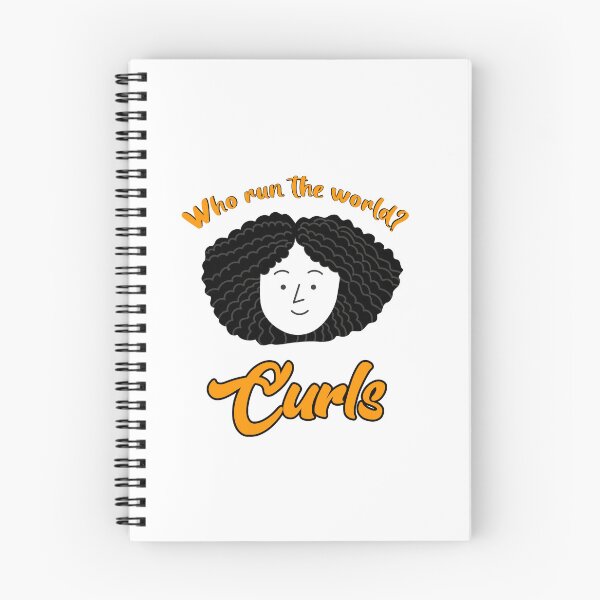 Item preview, Who Run the World? Curls Sayings for Curly hairstyle  designed and sold by Add To Cart.