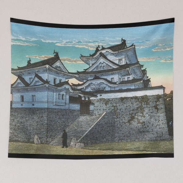 Artikelvorschau, Schloss Hakuho bei Iga Ueno von Kawase Hasui entworfen und verkauft von Takeda-art.