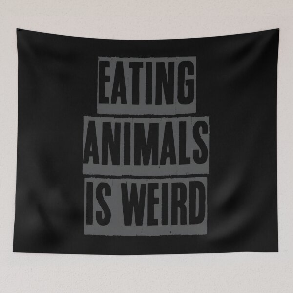 Item preview, EATING ANIMALS IS WEIRD Classic  designed and sold by ojisoisminib.