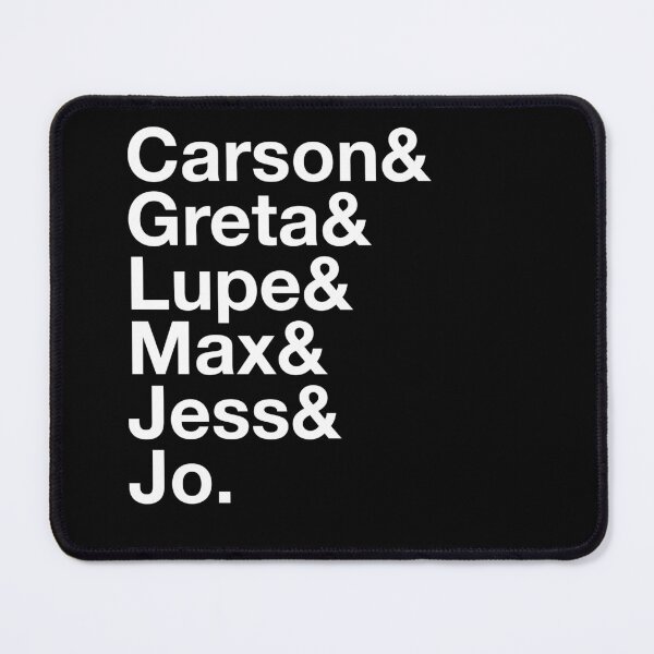Item preview, Carson, Greta, Lupe, Max, Jess, Jo designed and sold by LP.