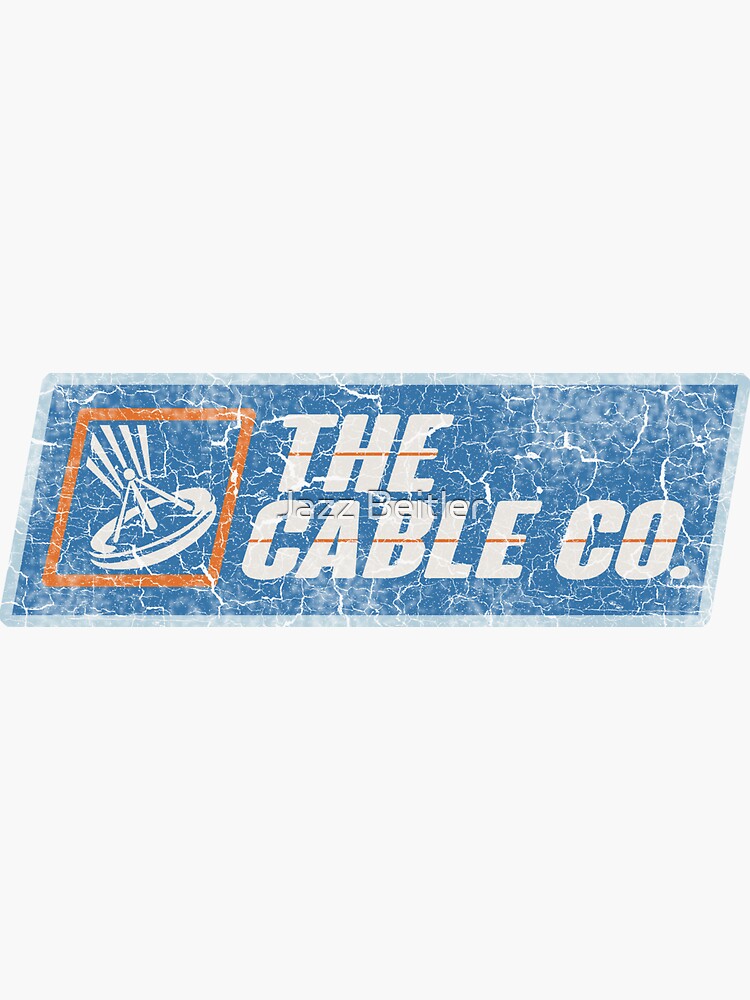 "The Cable Co. (The Cable Guy)" Sticker for Sale by ImSecretlyGeeky
