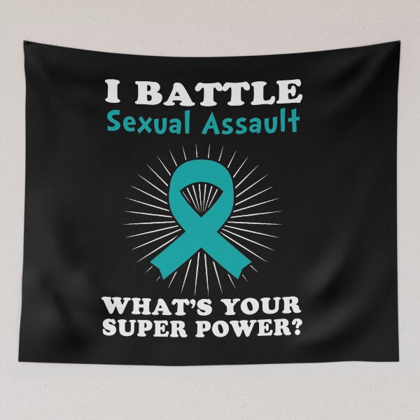 Item preview, I Battle Sexual Assault Funny Sexual Assault Warrior Gift designed and sold by rechardtee.
