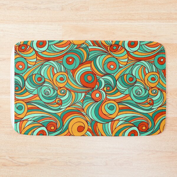 Item preview,  Wave Pattern Background designed and sold by PotluckPrints.