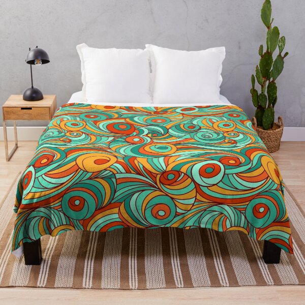 Item preview,  Wave Pattern Background designed and sold by PotluckPrints.