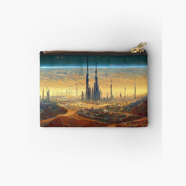 Item preview, Oasis at the Edge of Space Abstract AI Generated Art designed and sold by MeAI-Art.