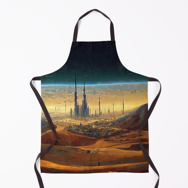 Item preview, Oasis at the Edge of Space Abstract AI Generated Art designed and sold by MeAI-Art.