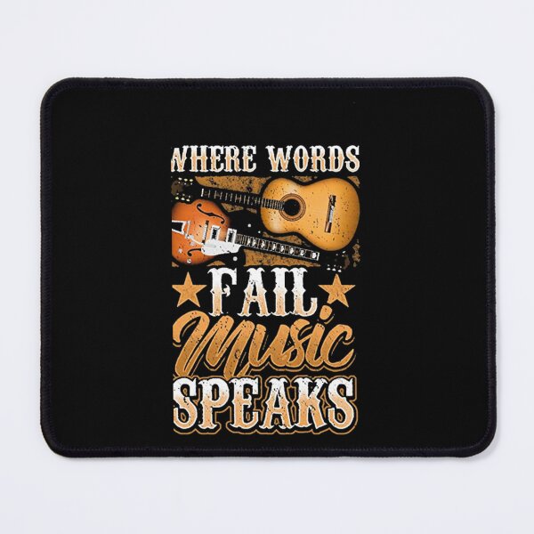 Item preview, Where Words Fail music speaks designed and sold by Willie Deleon.