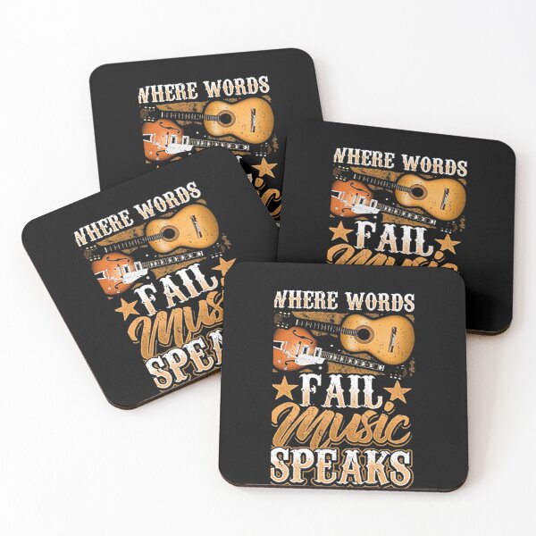 Item preview, Where Words Fail music speaks designed and sold by Willie Deleon.