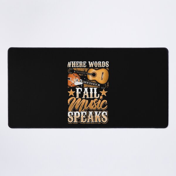 Item preview, Where Words Fail music speaks designed and sold by Willie Deleon.