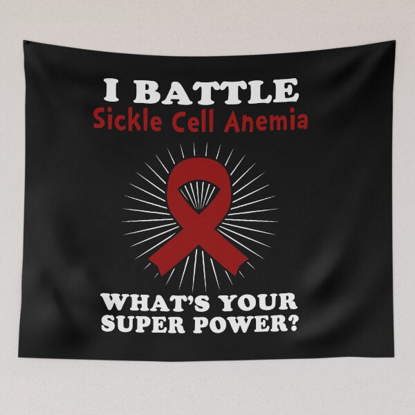 Item preview, I Battle Sickle Cell Anemia Funny Sickle Cell Anemia Warrior Gift designed and sold by rechardtee.